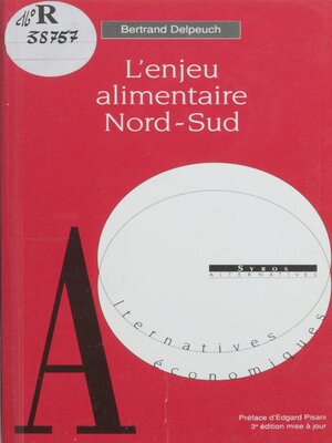cover image of L'Enjeu alimentaire Nord-Sud